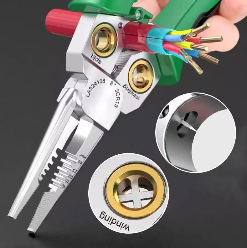 Heavy-Duty Multi-Function Wire Stripper & Pliers