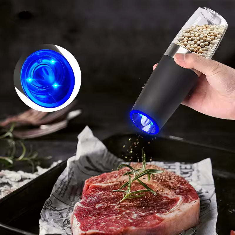 Electric Salt & Pepper Grinder – Fresh Seasoning in Seconds